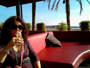 Wir gönnen uns nun eine Siesta am Beach mit Tapas